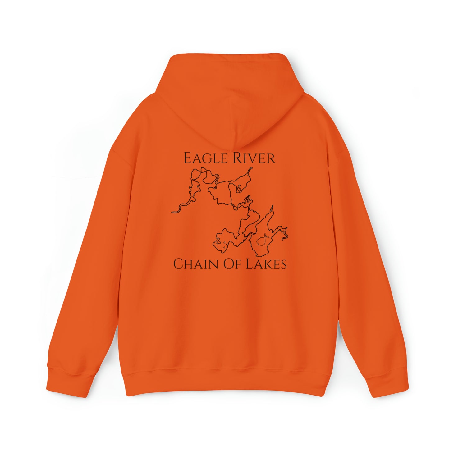 Eagle River Inner Tube Girl - Unisex Heavy Blend Hooded Sweatshirt