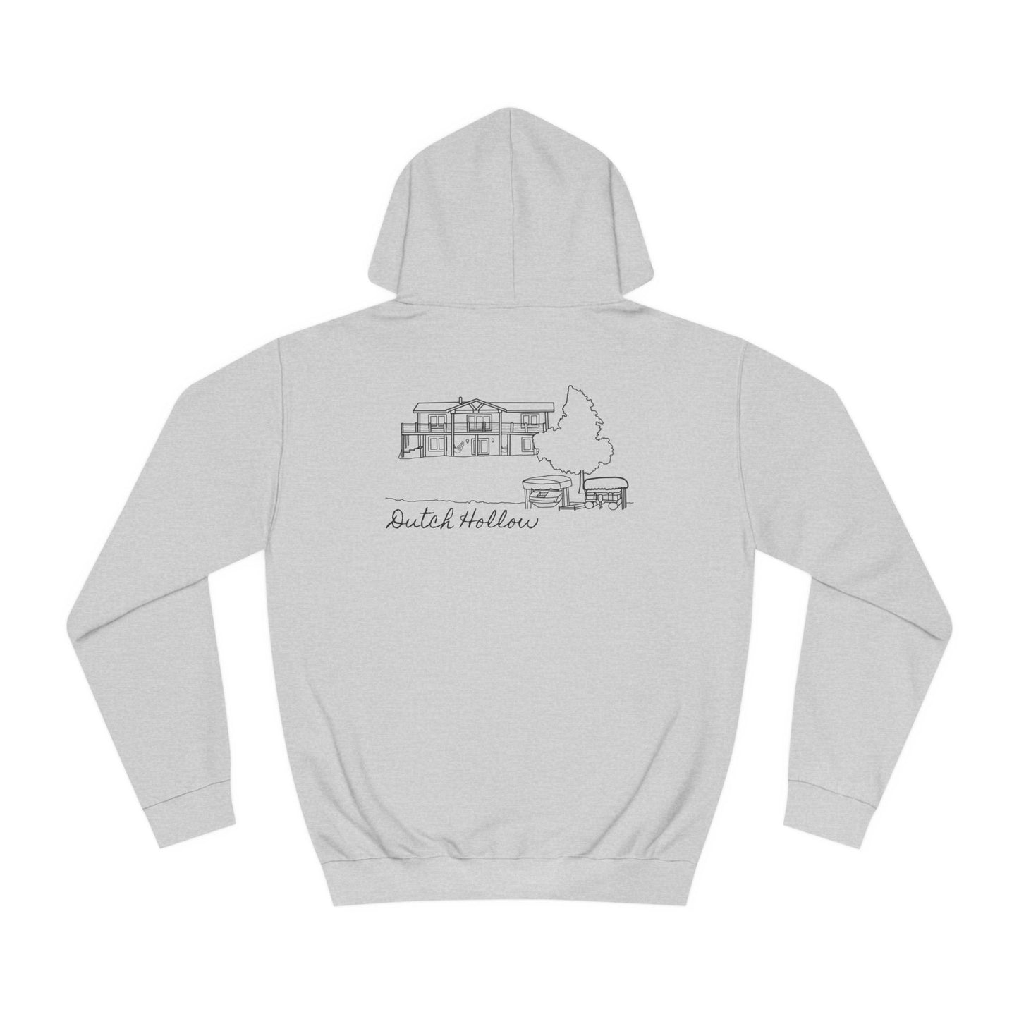 Beer Die Dutch Hollow Cabin Unisex Medium Weight Hoodie