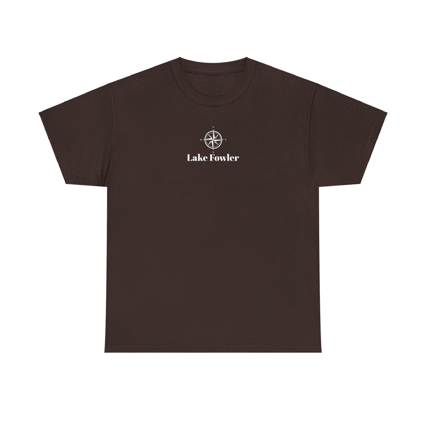 Lake Fowler Compass Rose Unisex Heavy Cotton Tee
