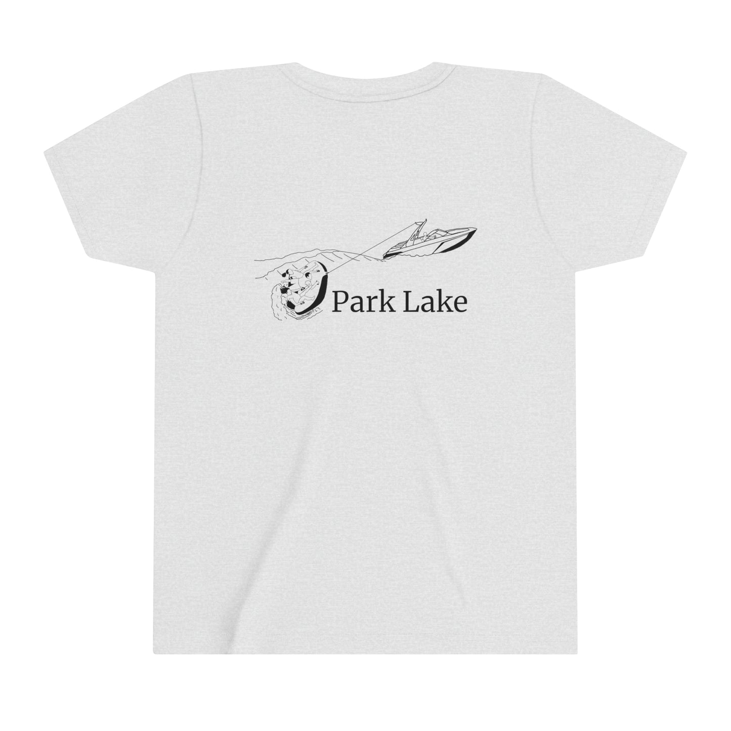 Tubing Behind Boat - Park Lake Youth Short Sleeve Tee