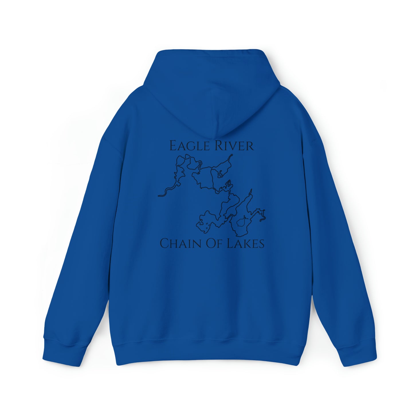 Eagle River Inner Tube Girl - Unisex Heavy Blend Hooded Sweatshirt
