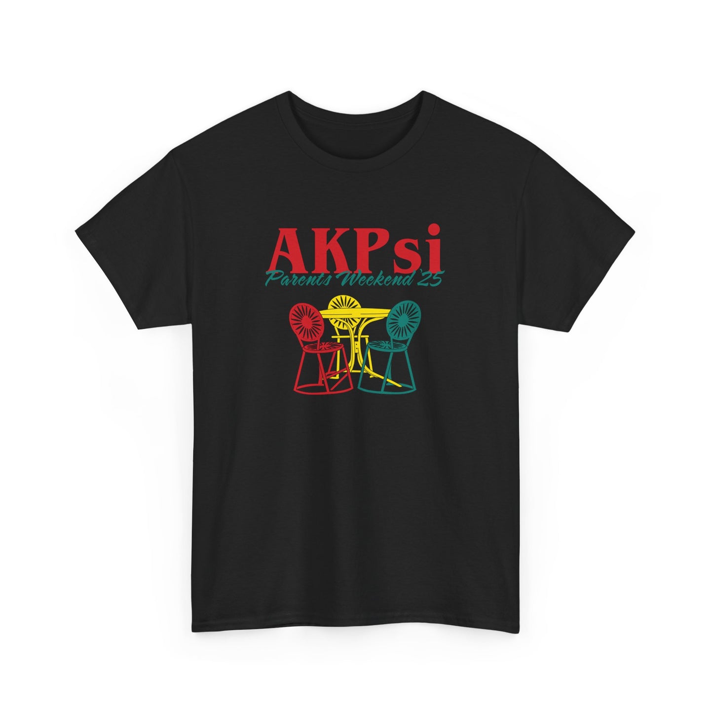 AKPsi Parents Weekend Unisex Heavy Cotton Tee - Celebrate with Comfort!