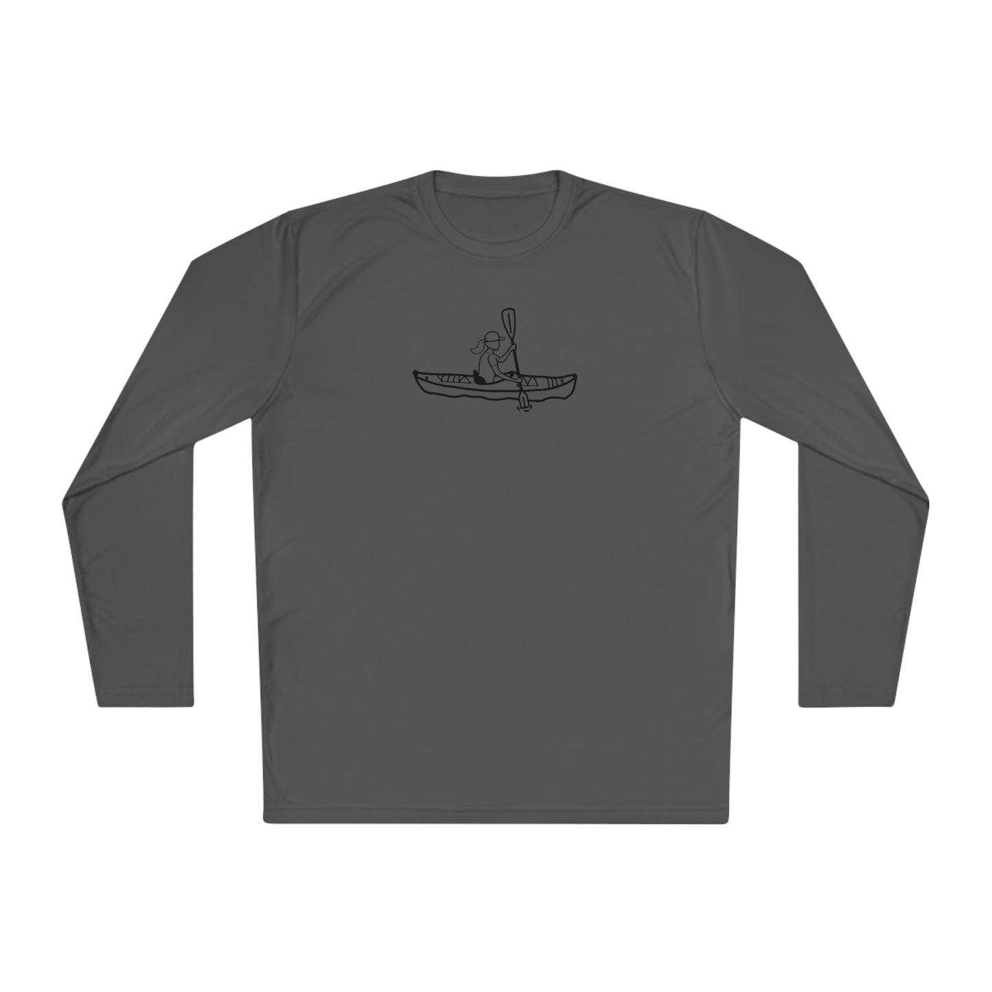 Lightweight Long Sleeve Tee (Kayak Girl Design)