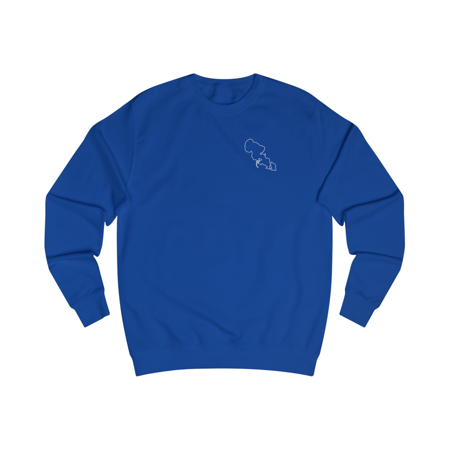 Surf Sketch, Lac LaBelle Men's Crewneck