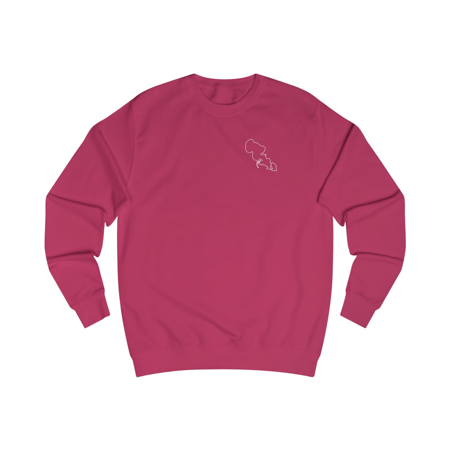 Surf Sketch, Lac LaBelle Men's Crewneck