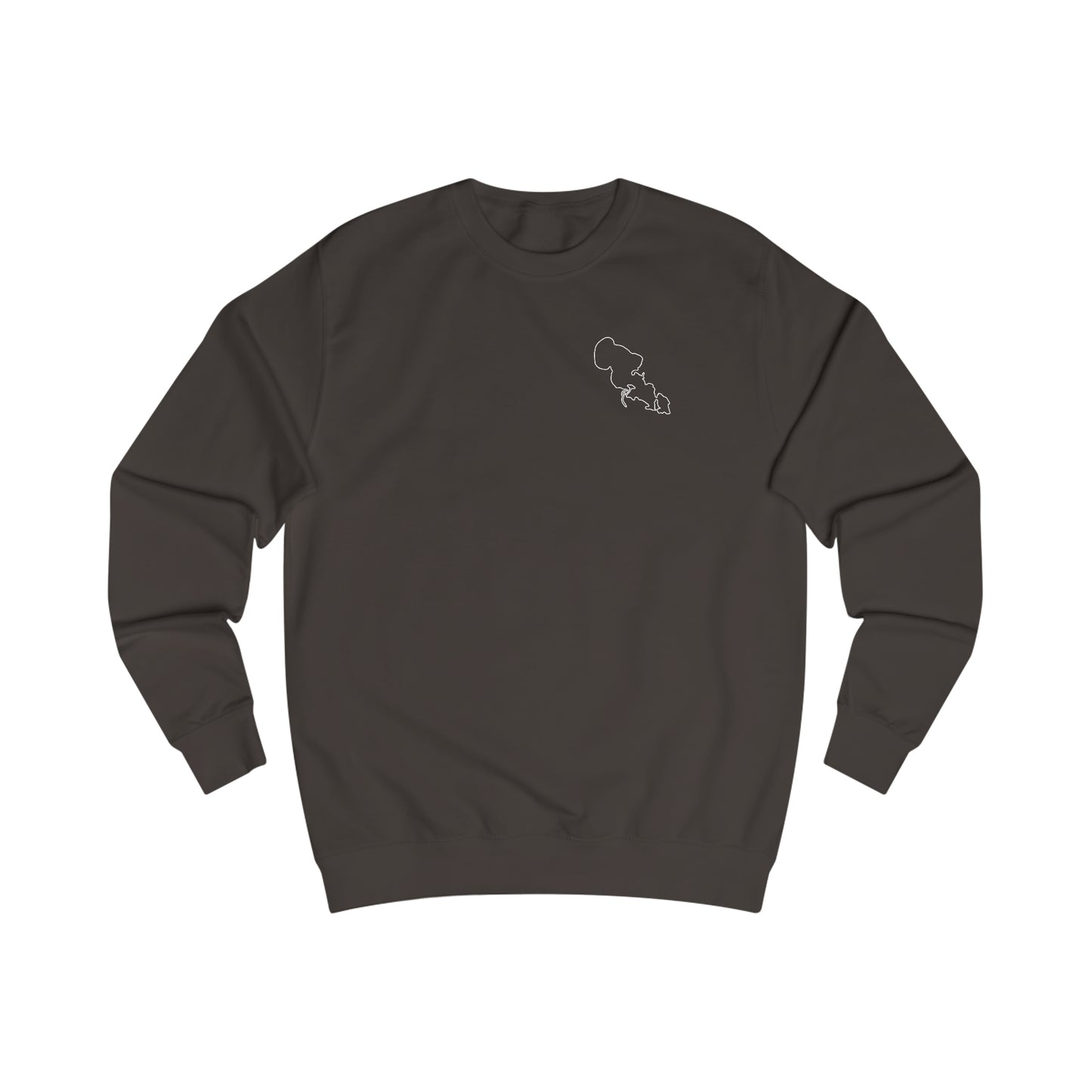 Surf Sketch, Lac LaBelle Men's Crewneck