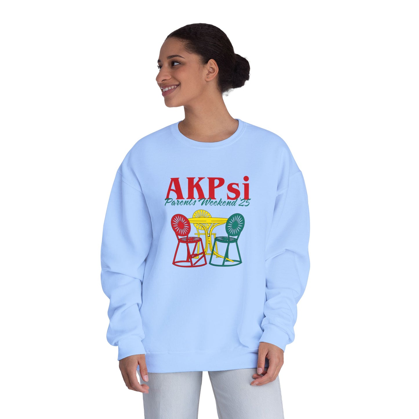 AKPsi Parents Weekend Crewneck Sweatshirt - Unisex, Cozy Comfort for Family Events