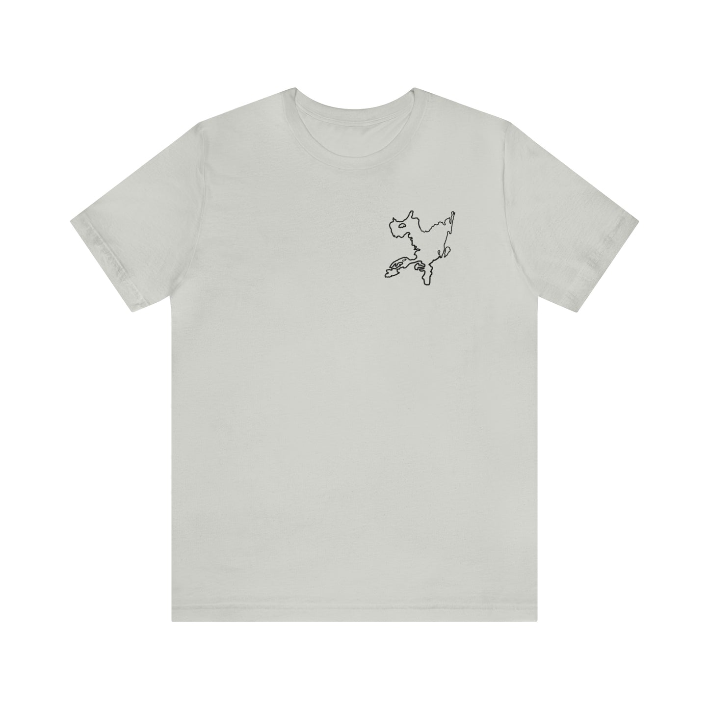 Wisconsin Sailing - Okauchee Lake Unisex Lightweight Short Sleeve Tee