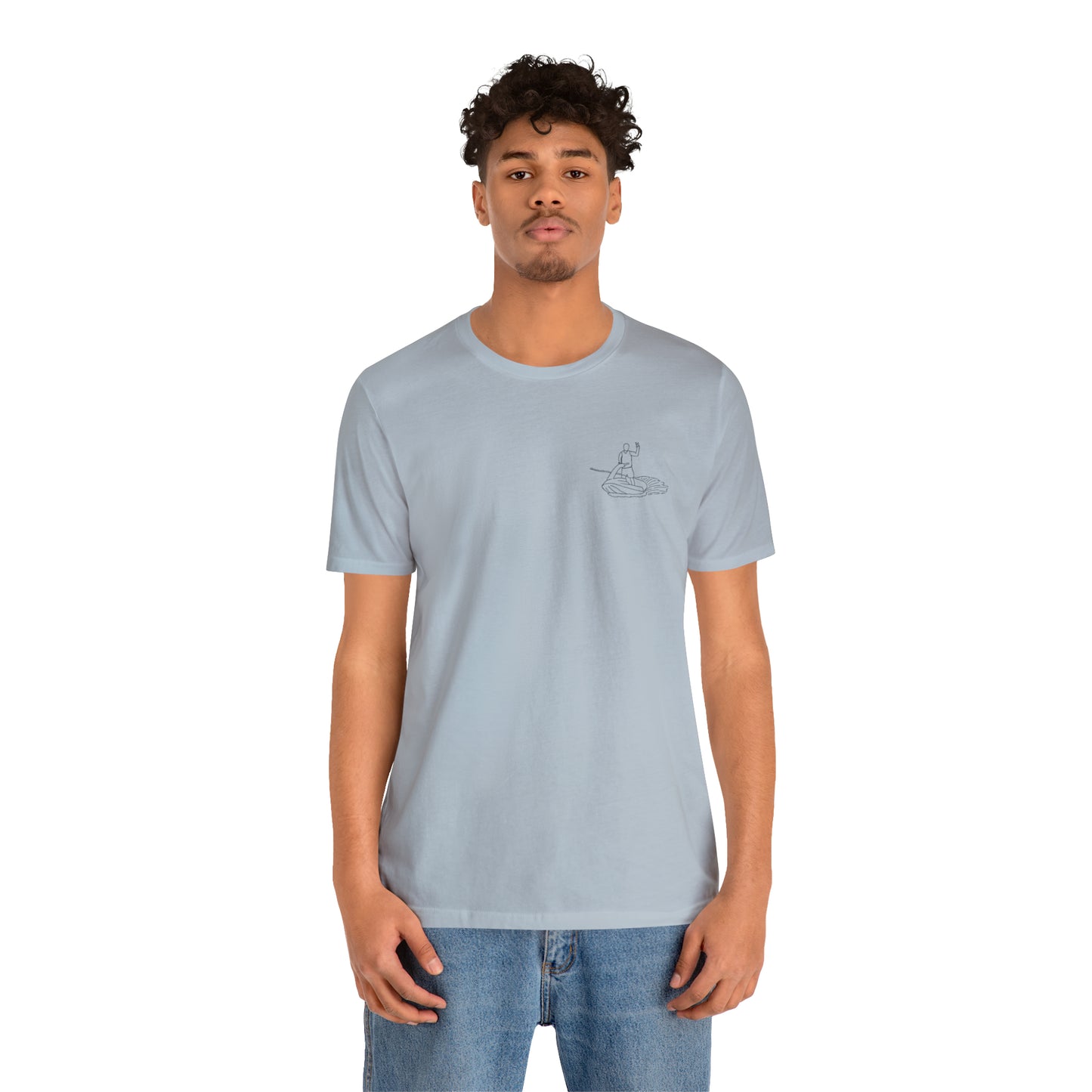 Standup Jetski - Unisex Lightweight Short Sleeve Tee