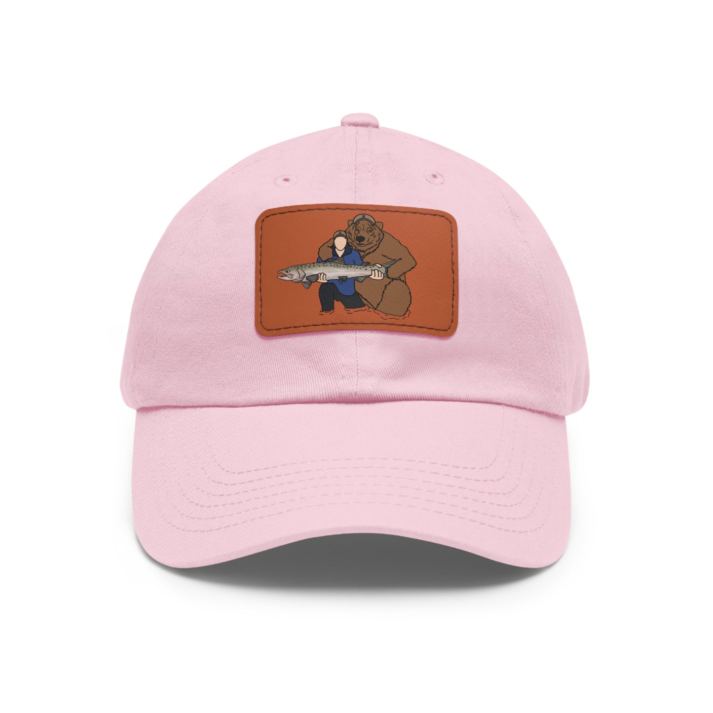 Papa Bear Plain - Hat with Leather Patch