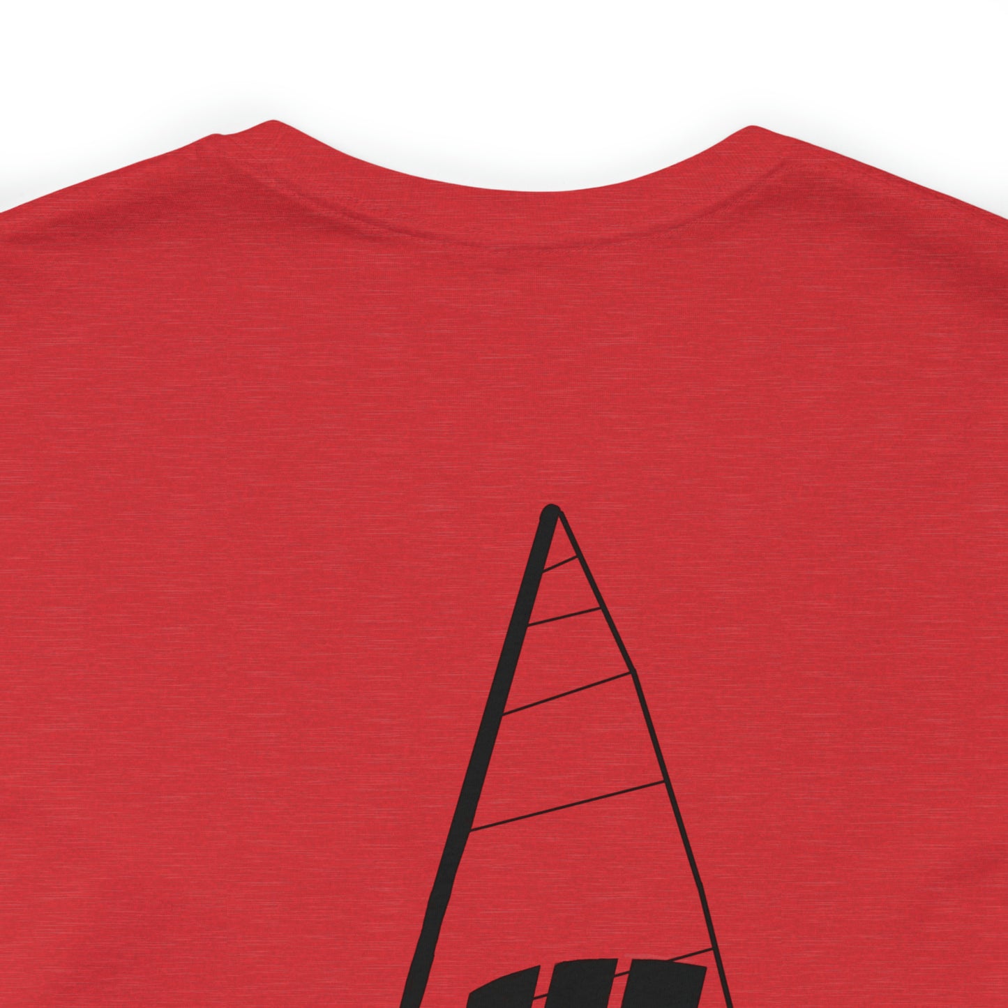 Mendota/Monona , sailboat Badger Logo - Bella & Canvas Short Sleeve