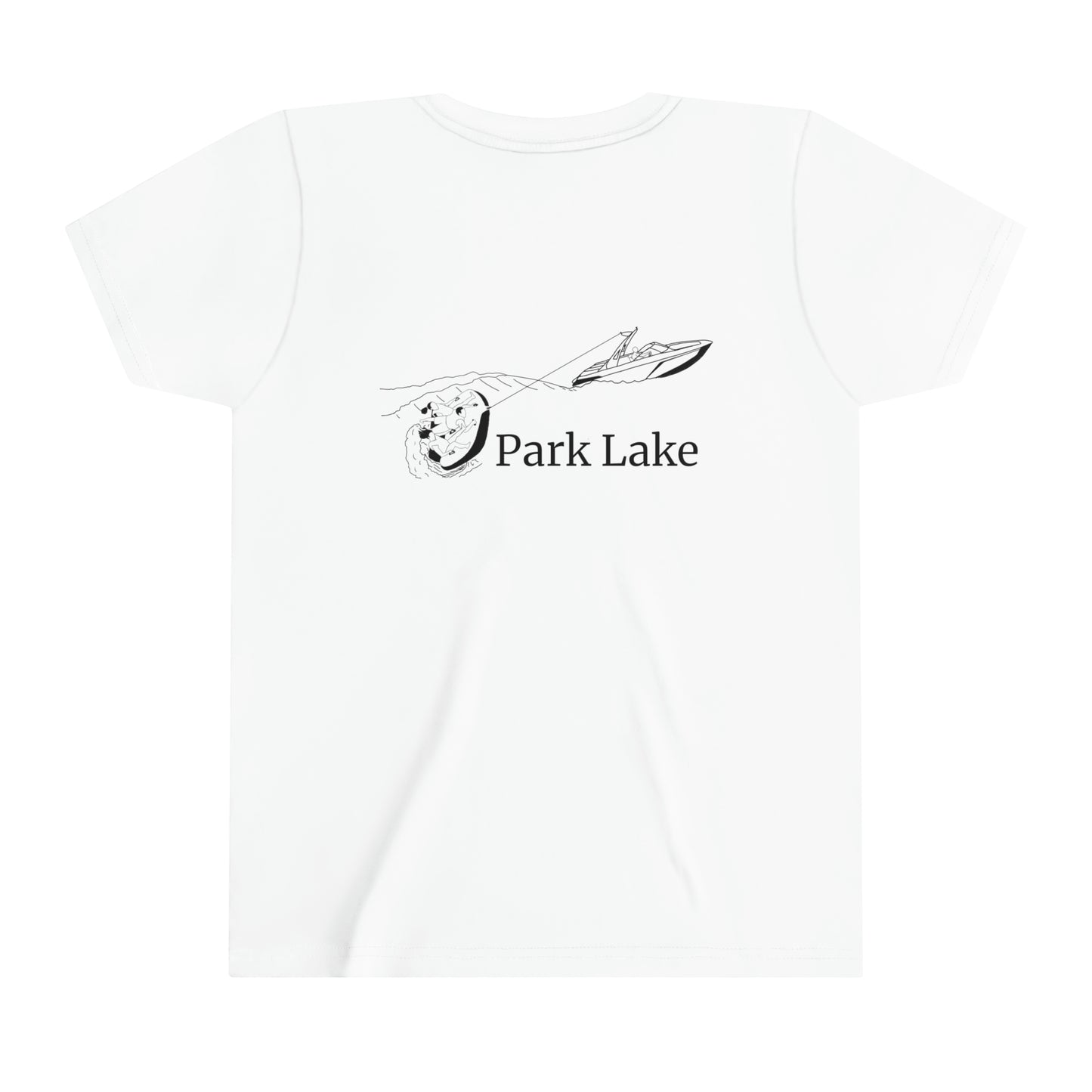 Tubing Behind Boat - Park Lake Youth Short Sleeve Tee