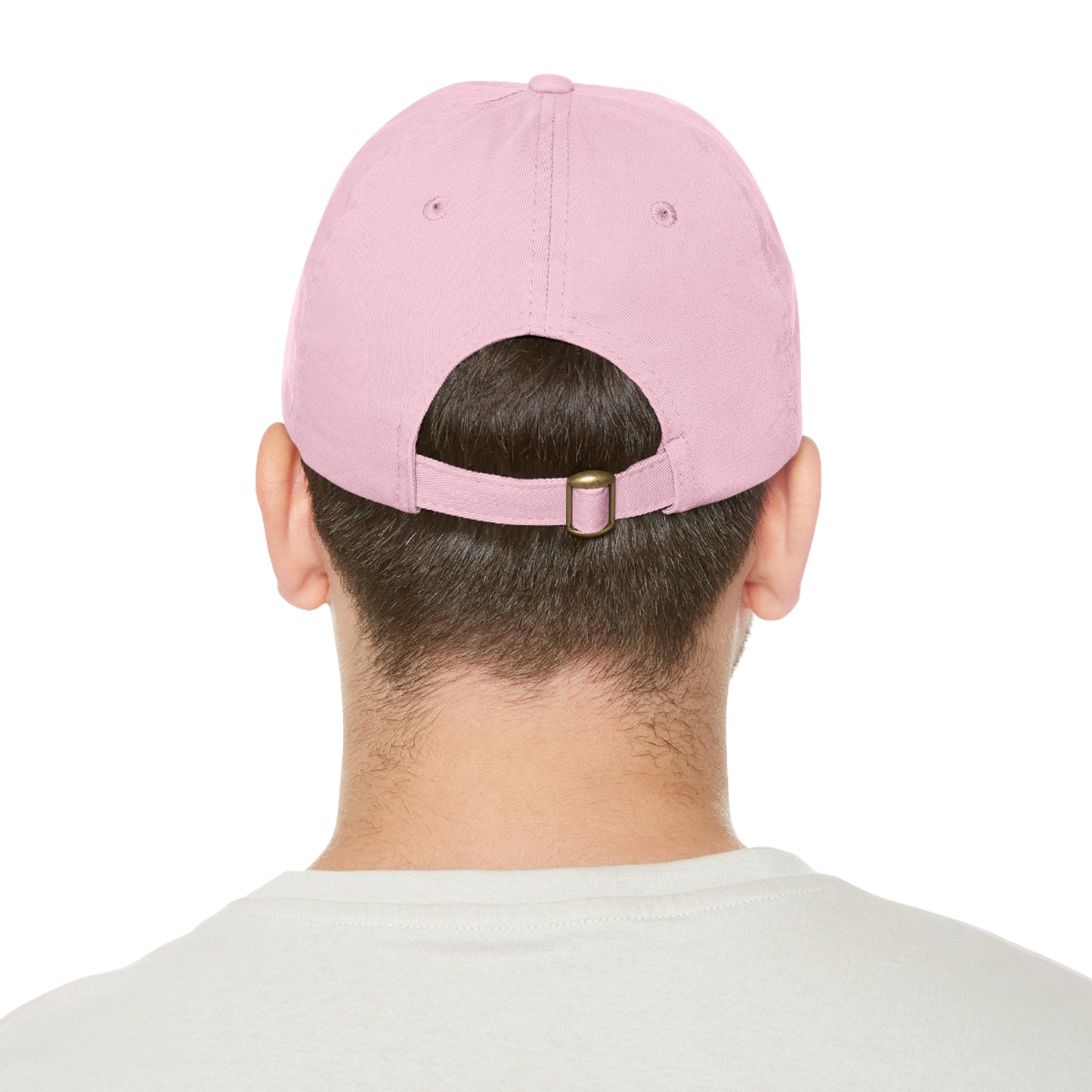 Park Lake Embroidered Hat with Leather Patch