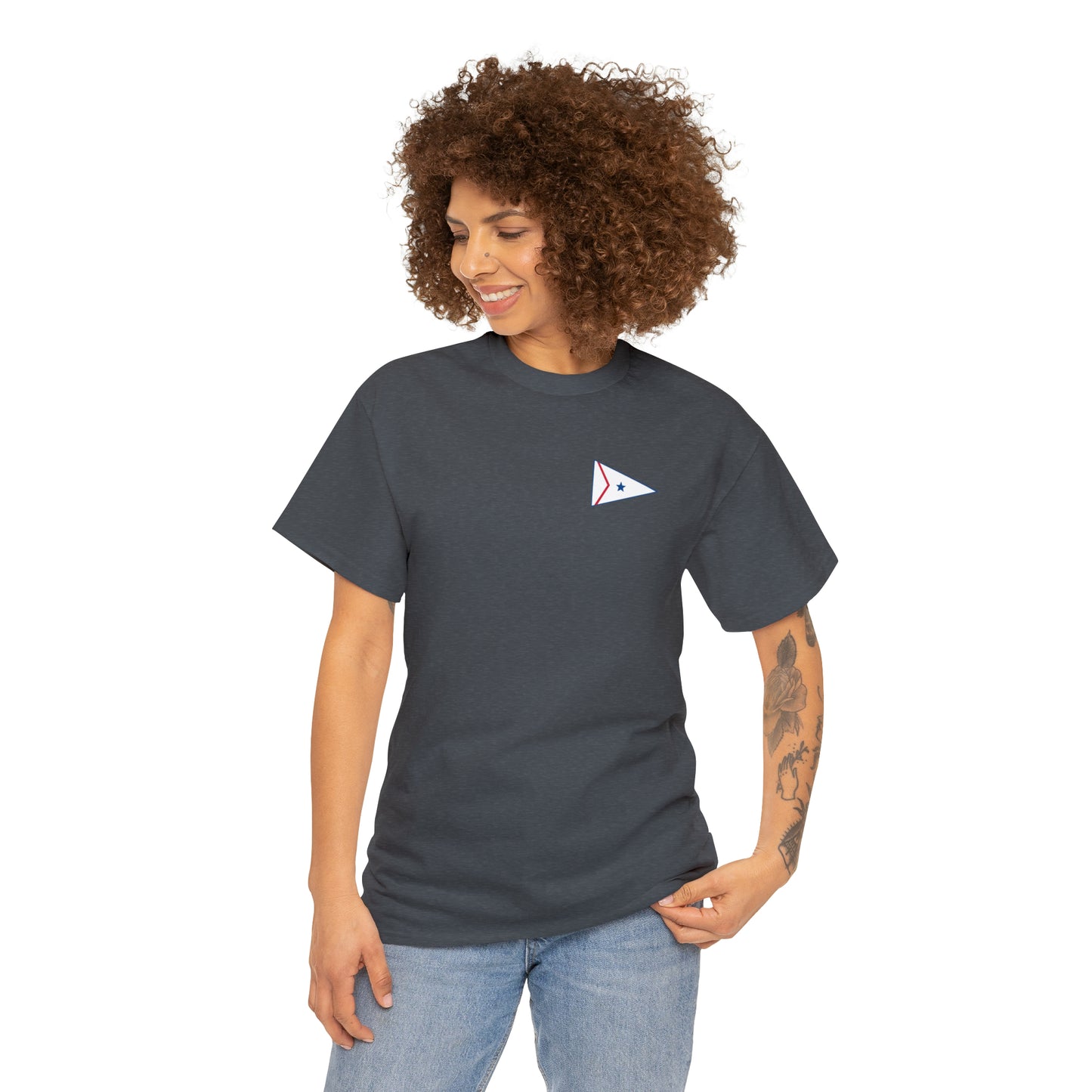 LaBelle Yacht Club Wisconsin Sail Boat - Unisex Heavy Tee Shirt