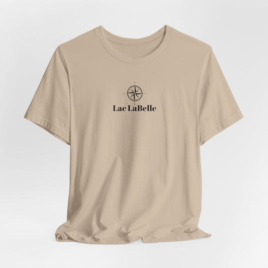 Lac LaBelle Compass Rose Unisex Lightweight Short Sleeve Tee