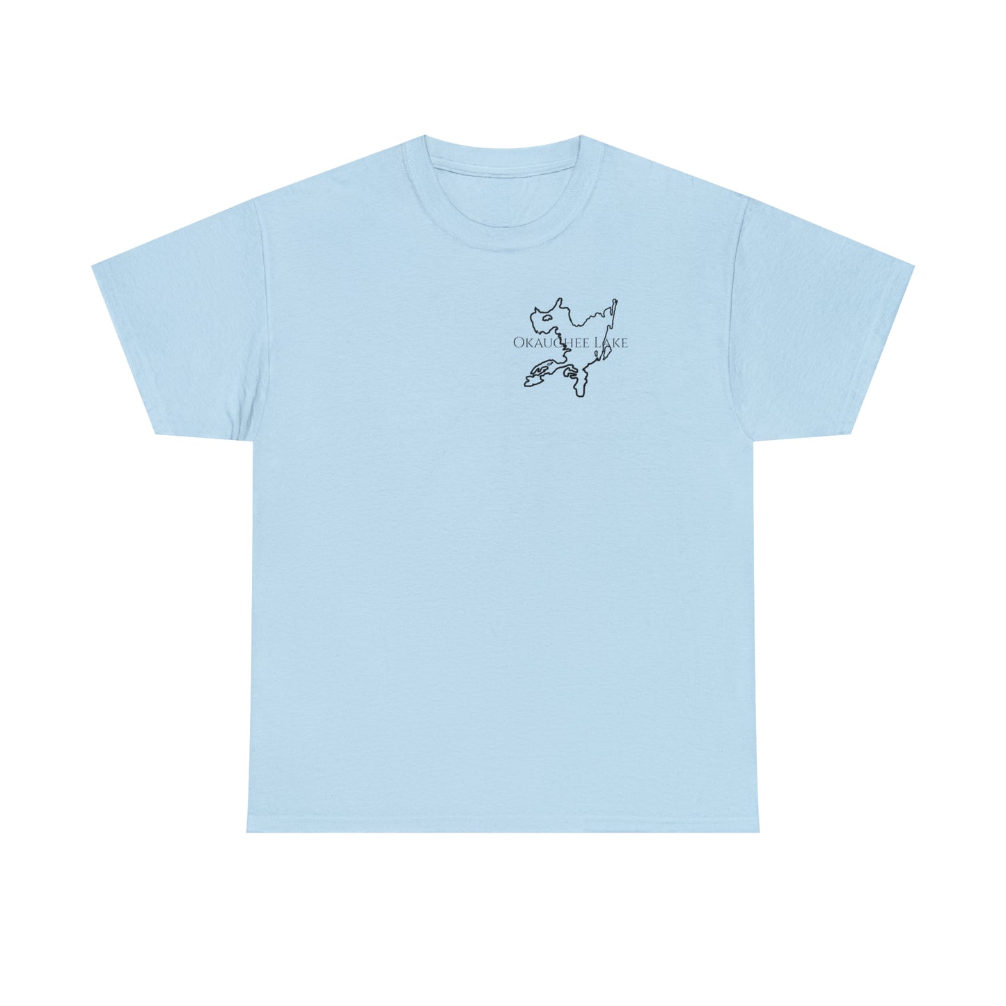 Okauchee Lake, Trolling Motor Fishing - Unisex Heavy Tee Shirt