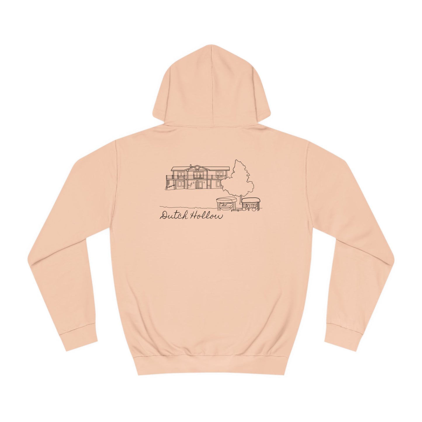 Beer Die Dutch Hollow Cabin Unisex Medium Weight Hoodie