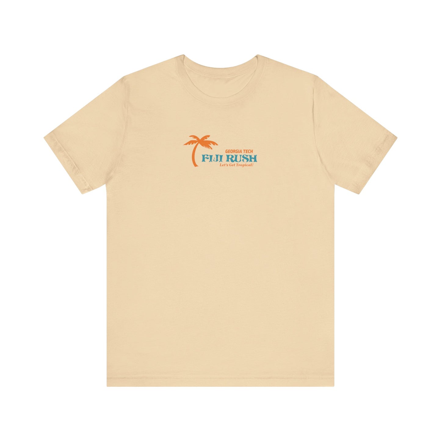 Georgia Tech Fiji Rush Unisex Lightweight Short Sleeve Tee
