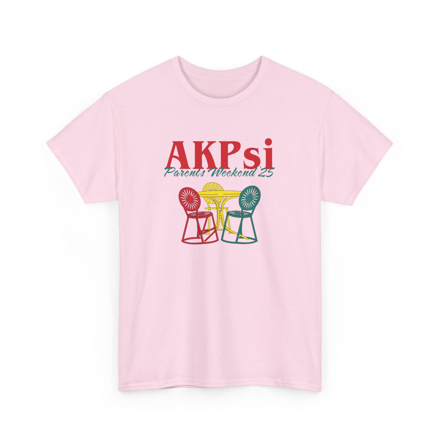 AKPsi Parents Weekend Unisex Heavy Cotton Tee - Celebrate with Comfort!
