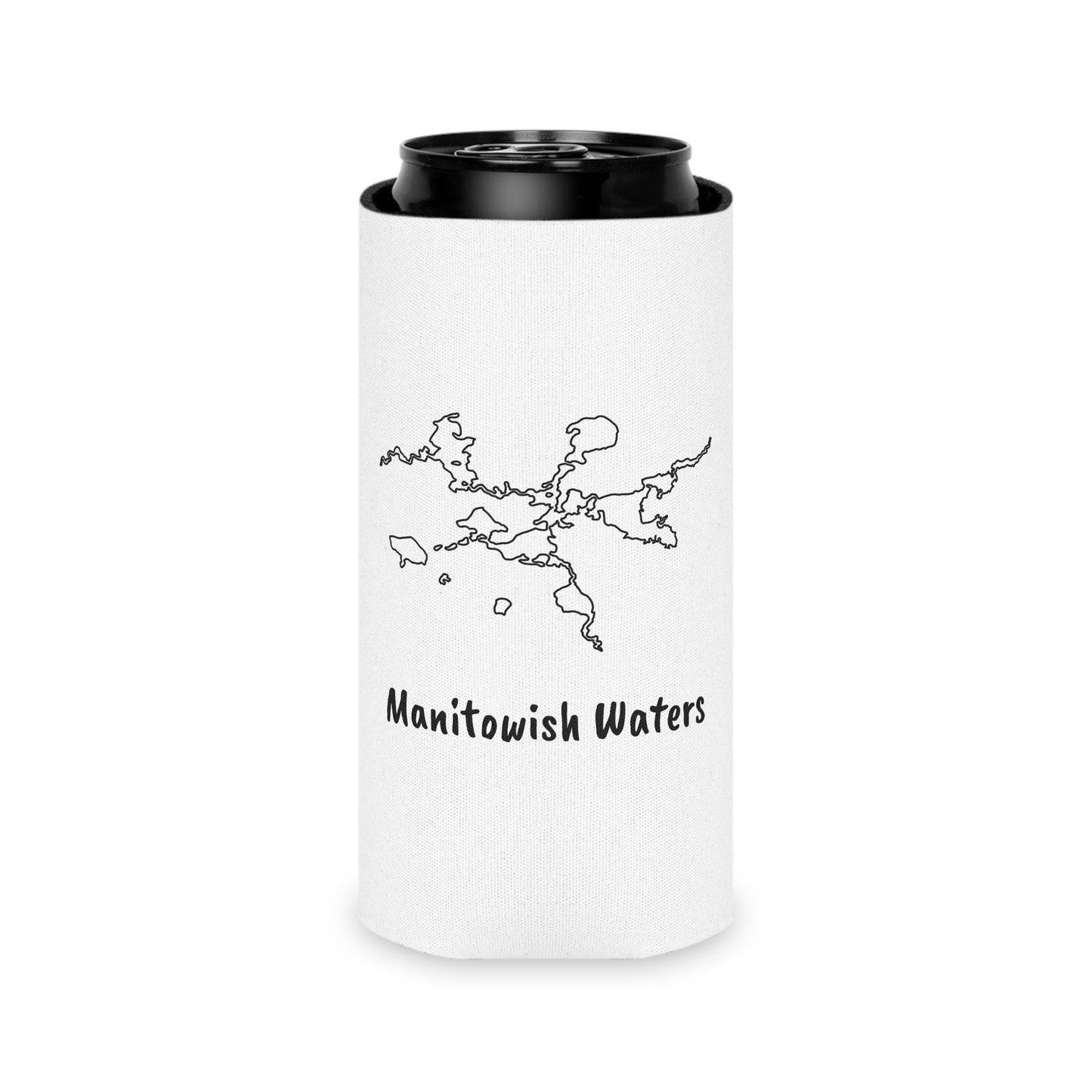 Manitowish Waters Kayak Girl CLC Can Koozie