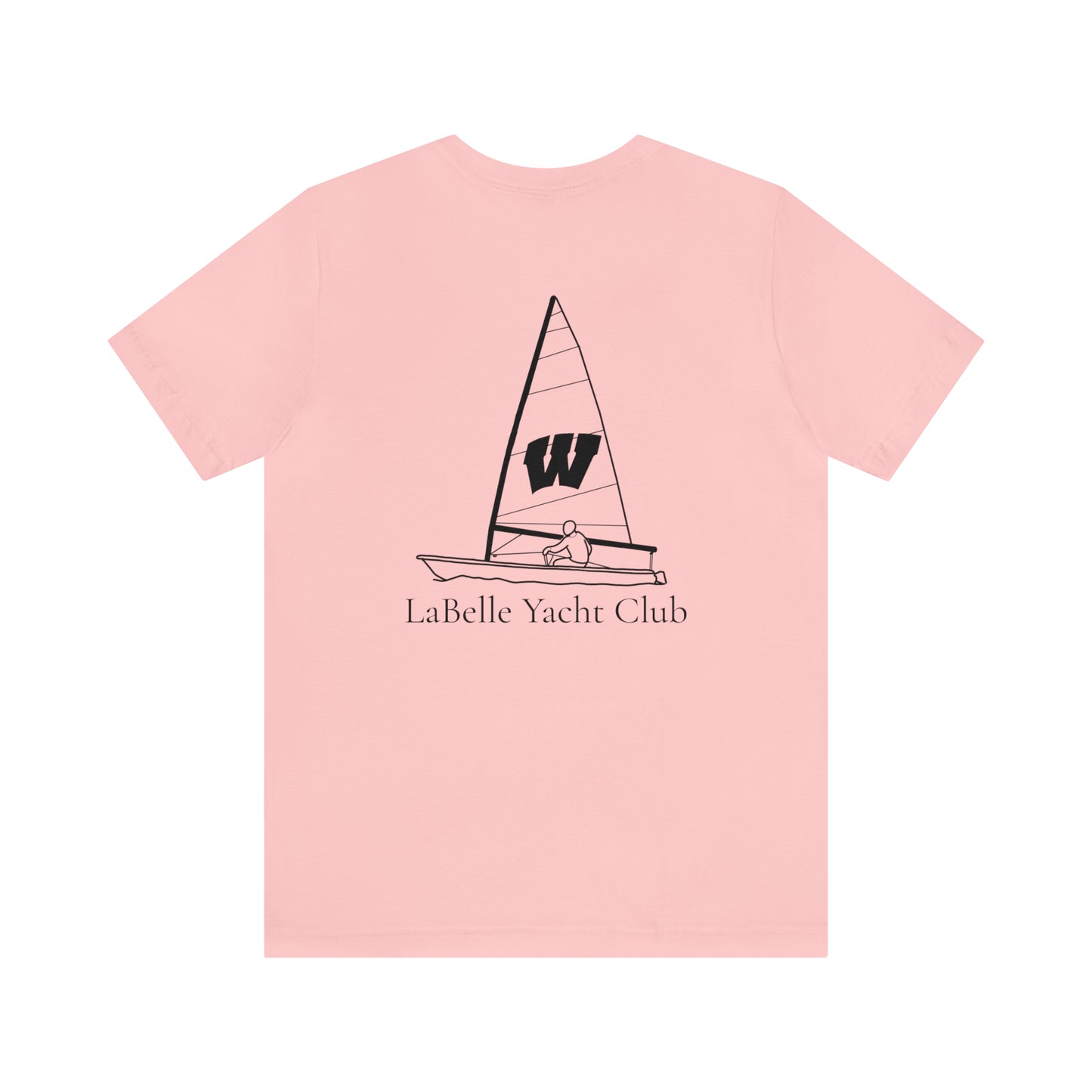 LaBelle Yacht Club Wisconsin Sailing - Unisex Lightweight Short Sleeve Tee