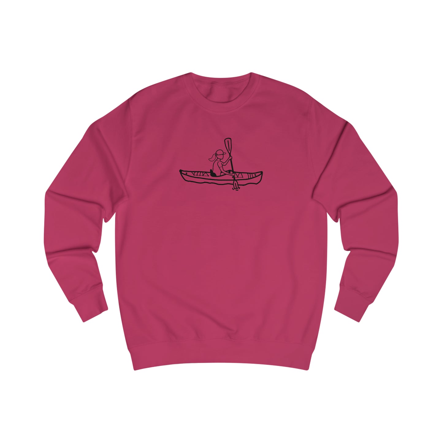 Manitowish Waters Kayak Girl - Men's Sweatshirt