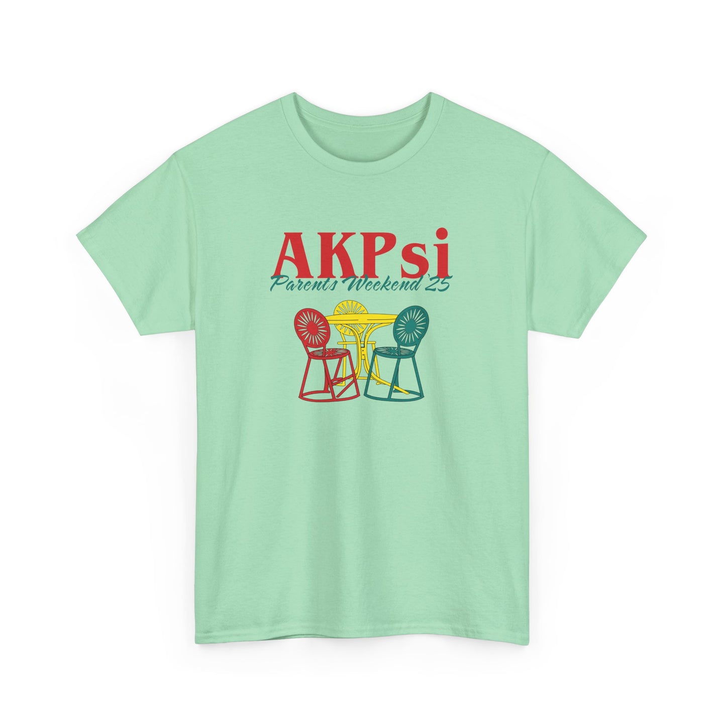 AKPsi Parents Weekend Unisex Heavy Cotton Tee - Celebrate with Comfort!