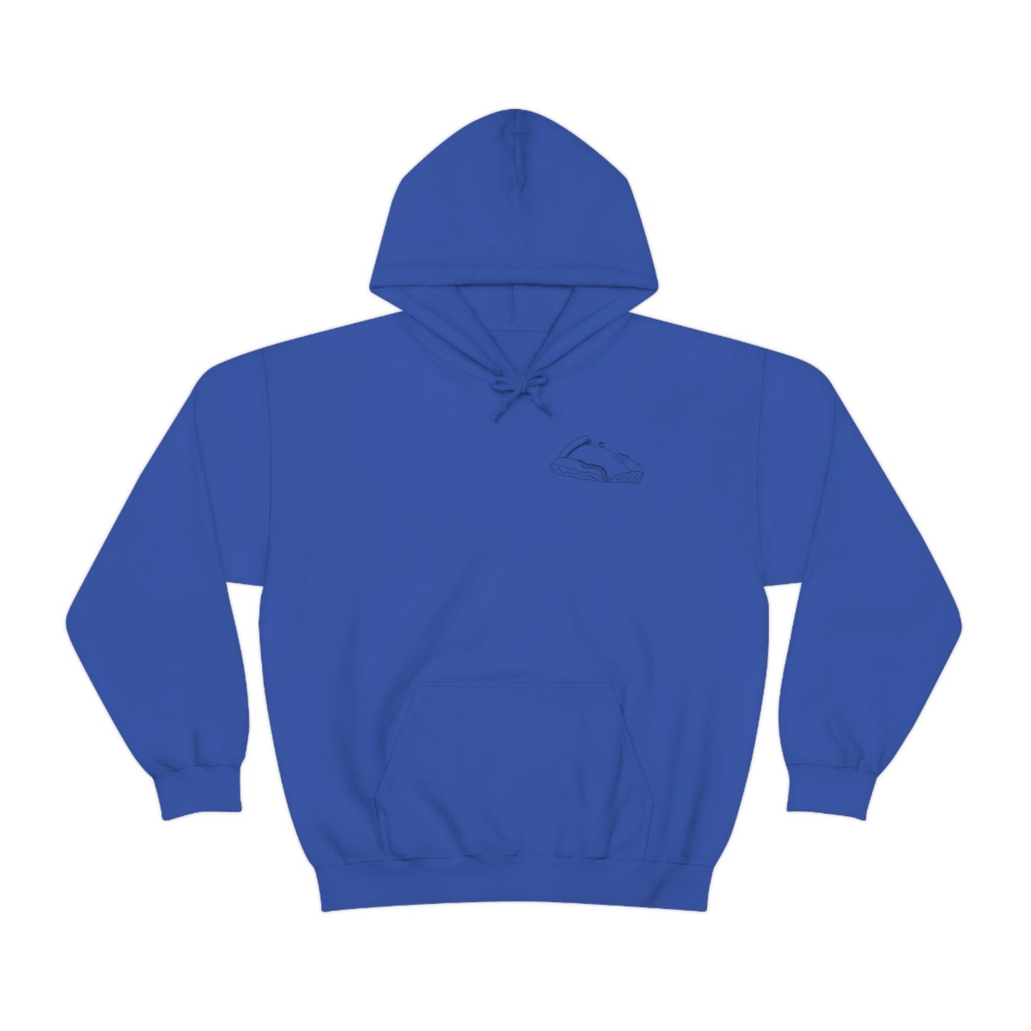 Okauchee Lake, Falling Off Standup Jetski - Unisex Heavy Blend Hooded Sweatshirt
