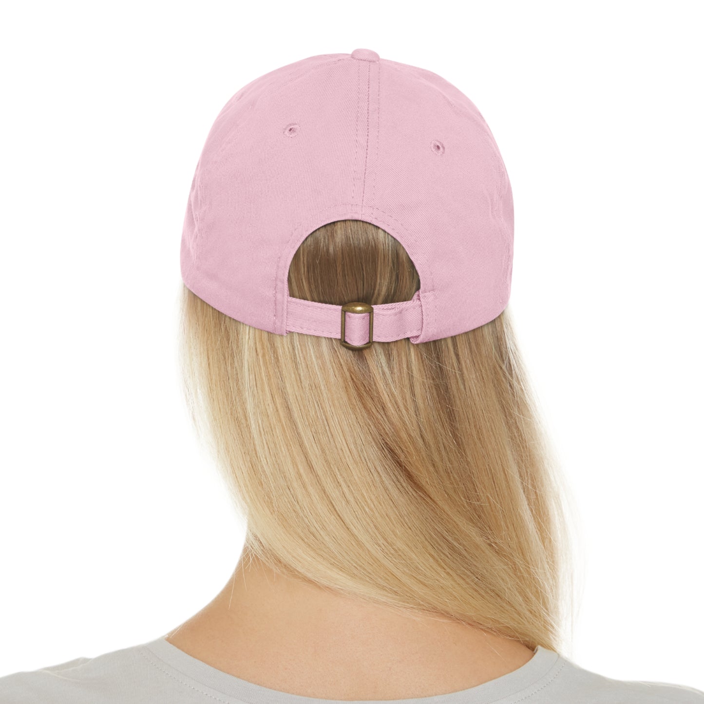 Park Lake Embroidered Hat with Leather Patch