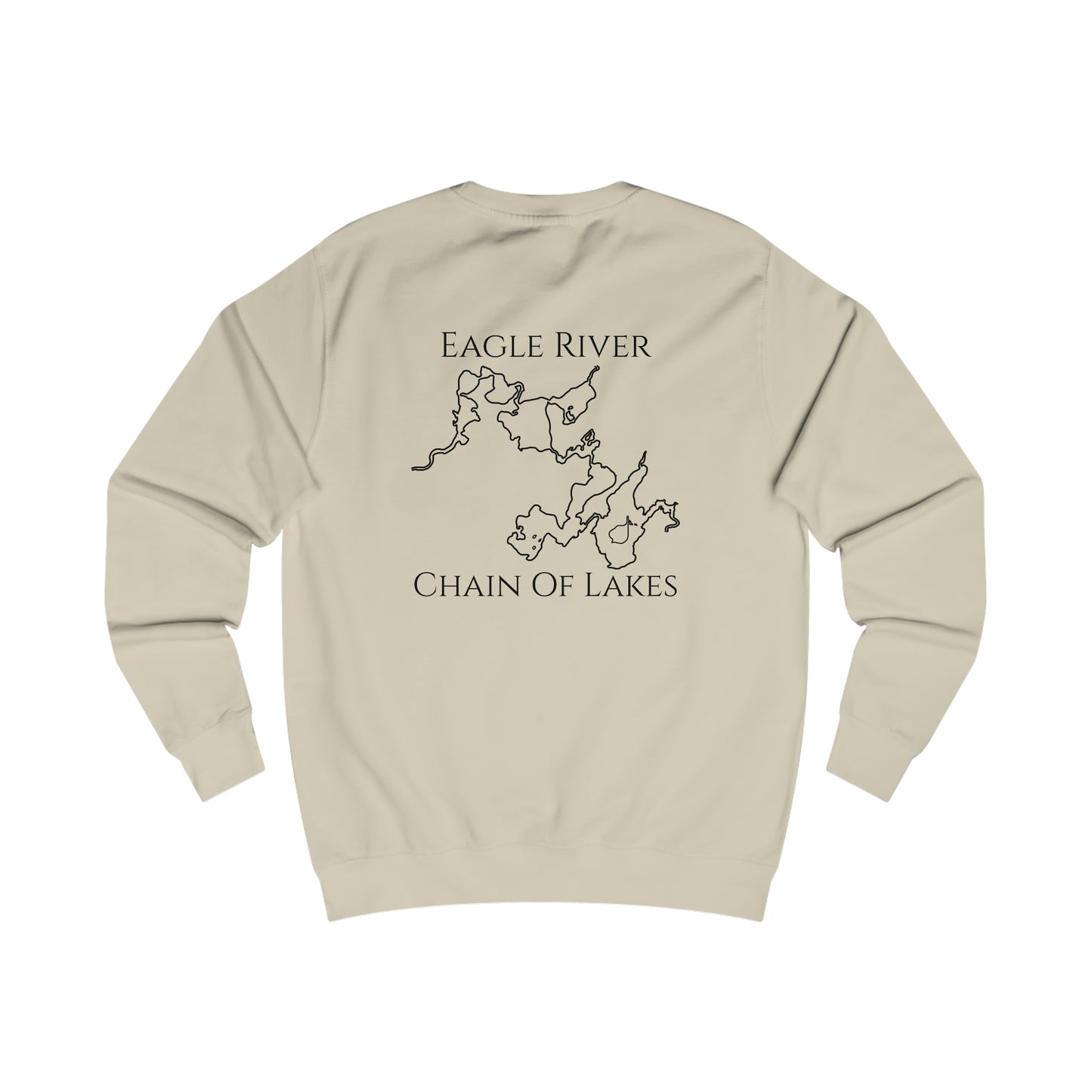 Eagle River Kayak Girl - Men's Crewneck