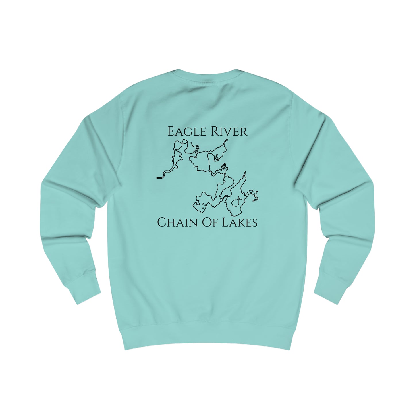 Eagle River Kayak Girl - Men's Crewneck