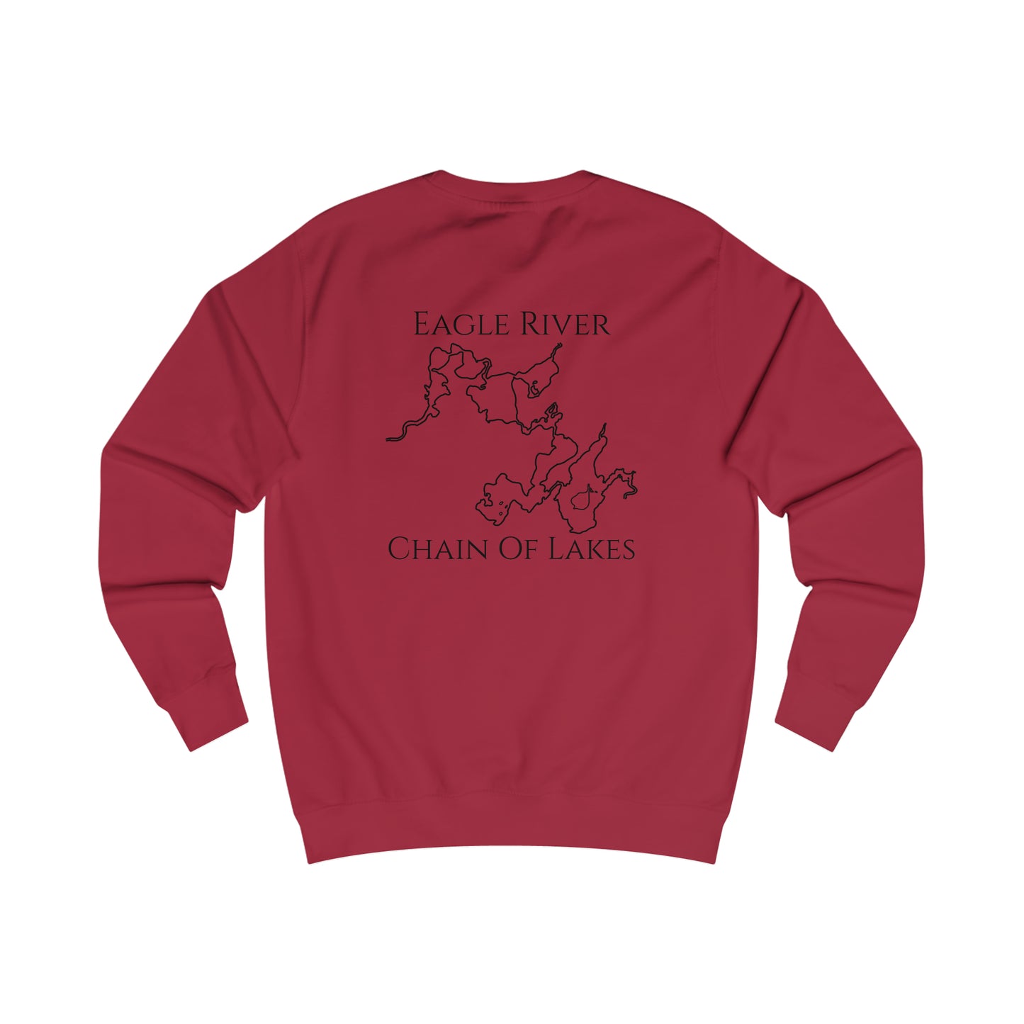 Eagle River Kayak Girl - Men's Crewneck