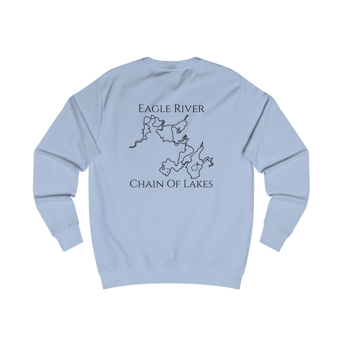 Eagle River Kayak Girl - Men's Crewneck