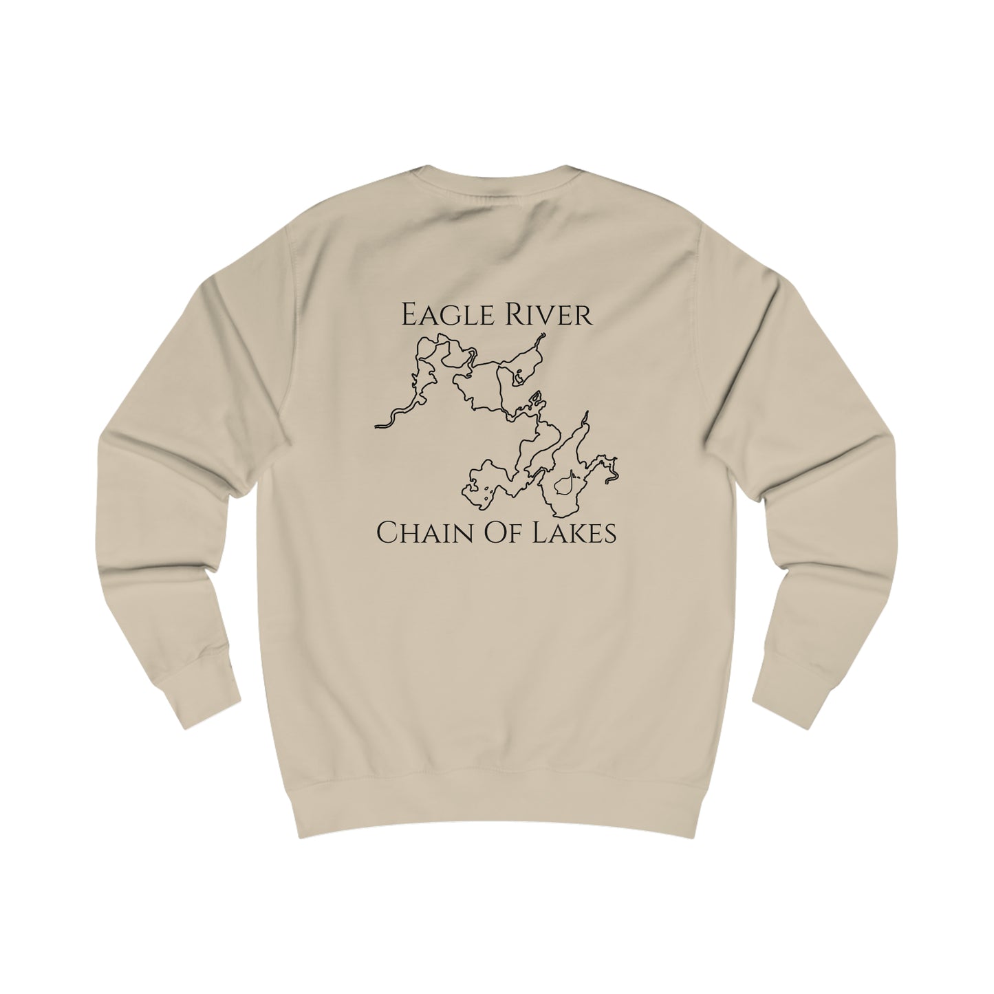 Eagle River Kayak Girl - Men's Crewneck