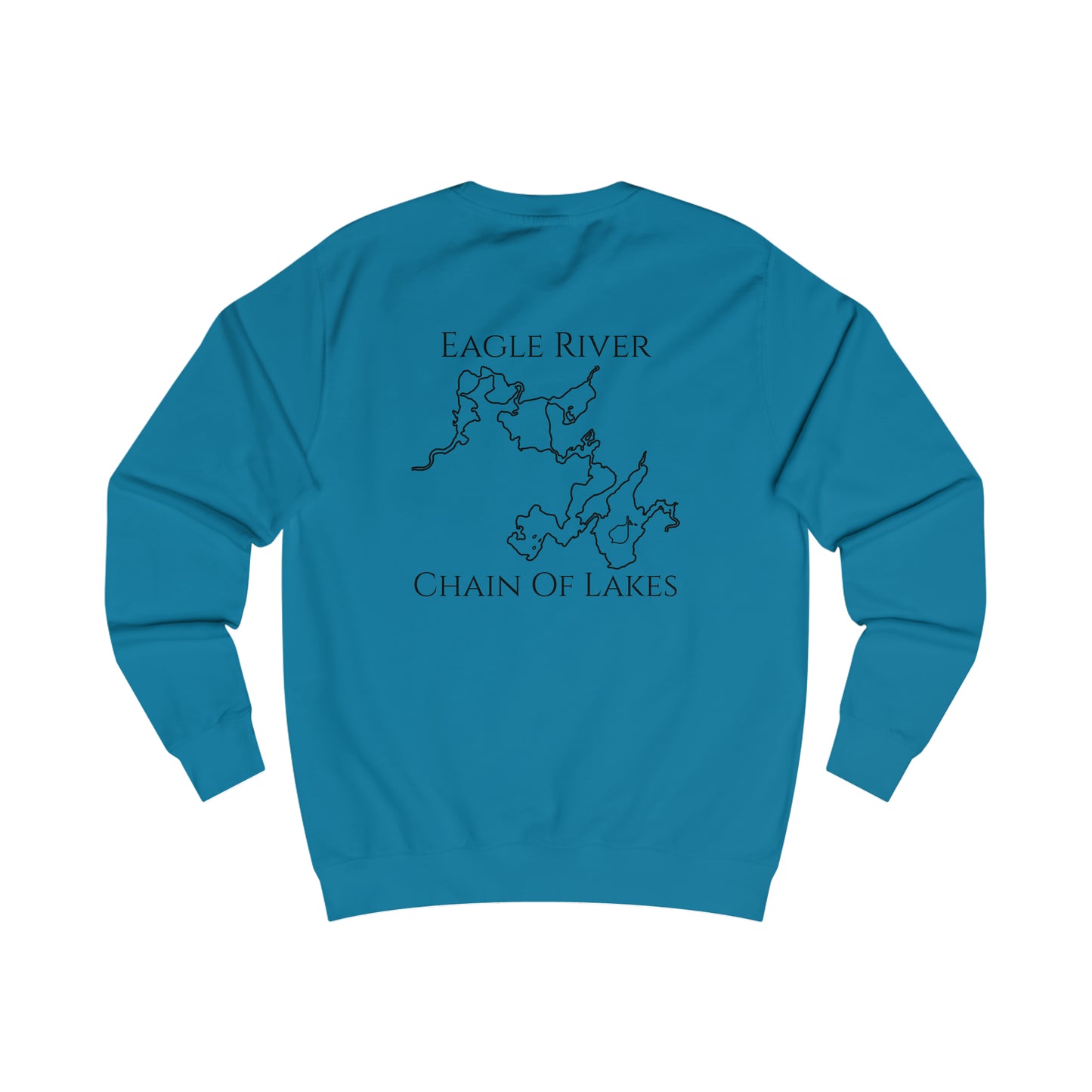 Eagle River Kayak Girl - Men's Crewneck
