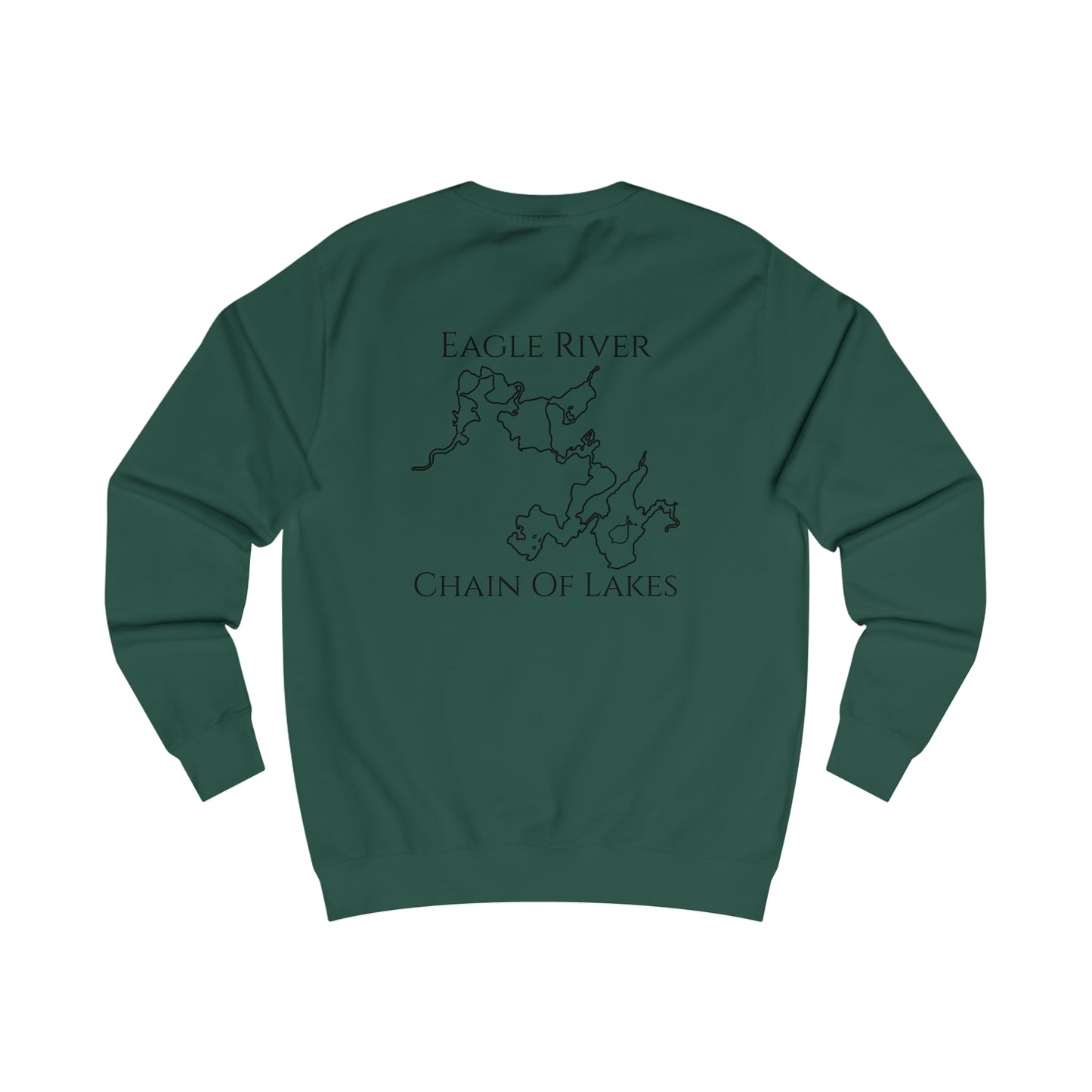 Eagle River Kayak Girl - Men's Crewneck
