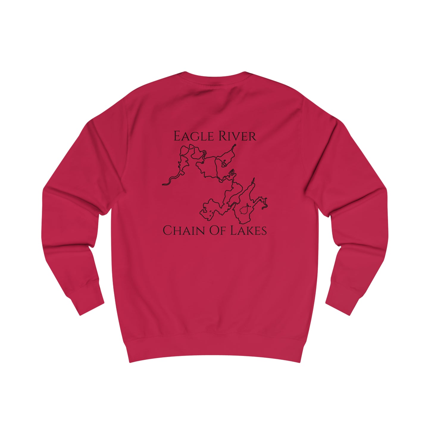 Eagle River Kayak Girl - Men's Crewneck