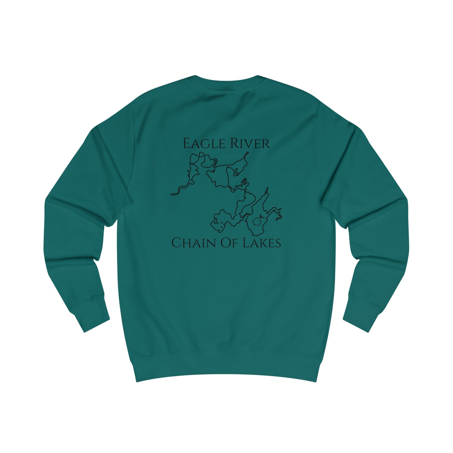 Eagle River Kayak Girl - Men's Crewneck