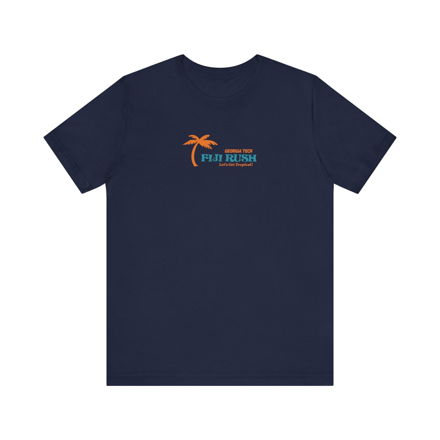 Georgia Tech Fiji Rush Unisex Lightweight Short Sleeve Tee