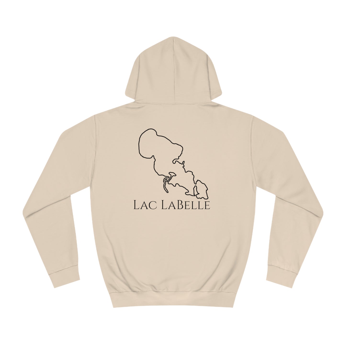 Trolling Motor Fishing Patch - Lac LaBelle Unisex Hoodie Medium Weight