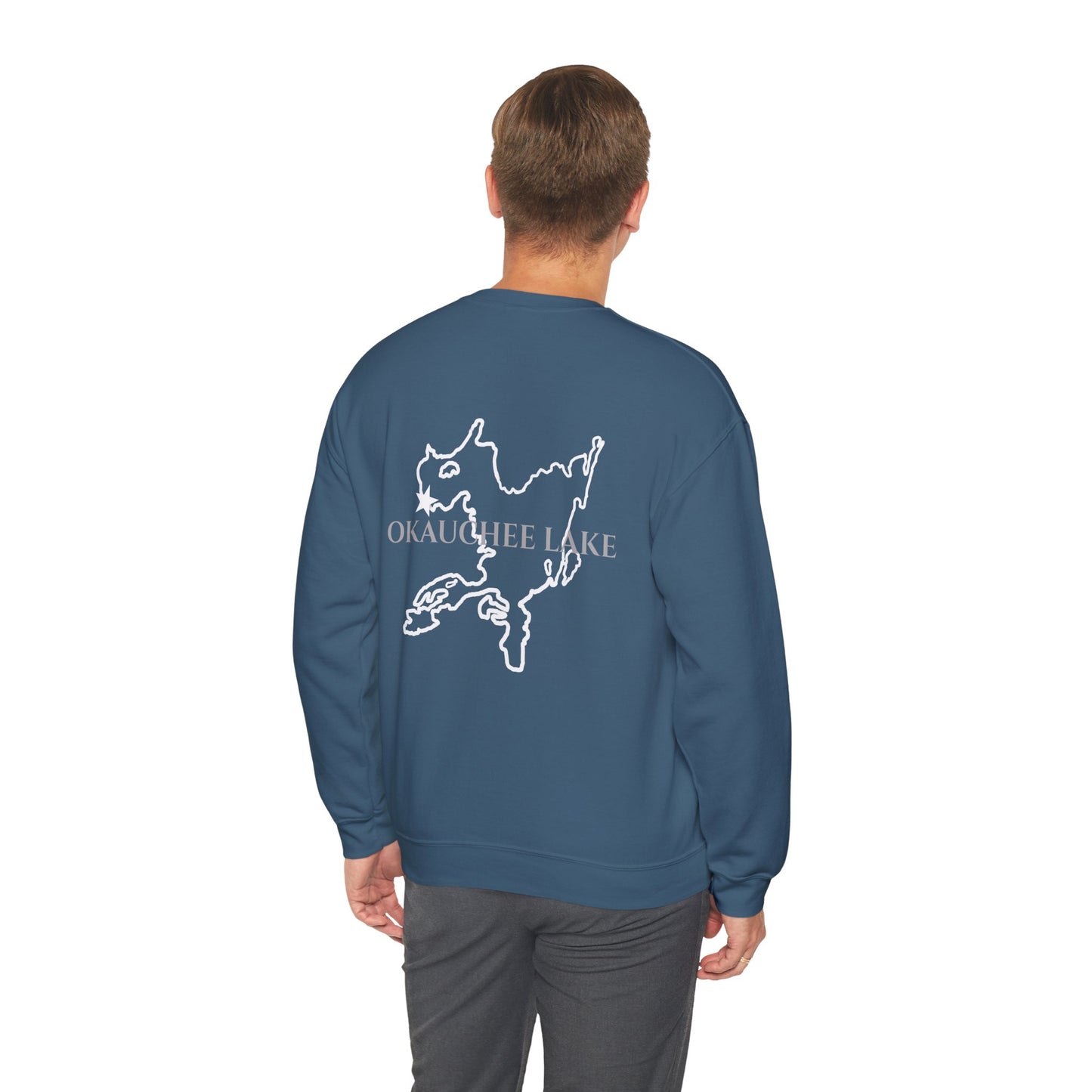 The Pinto Mansion Unisex Crewneck Sweatshirt Heavyblend