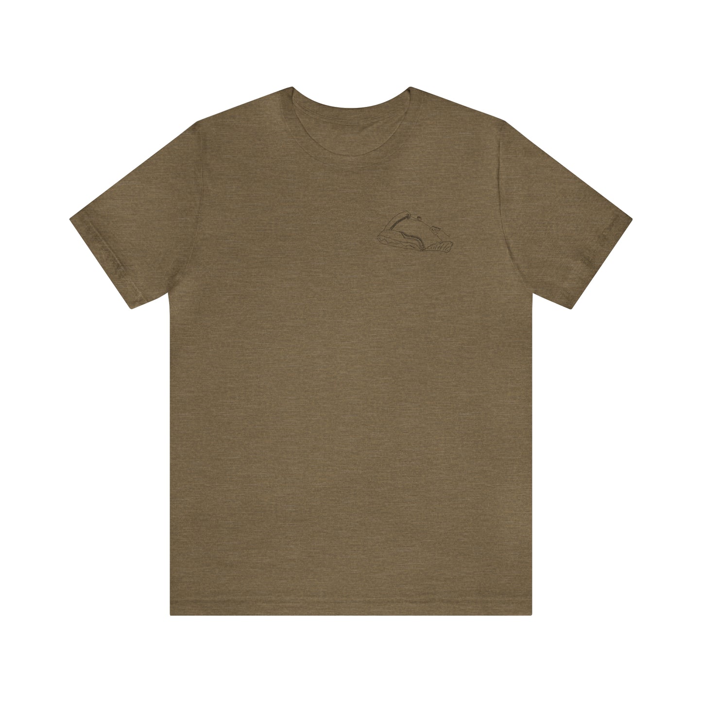 Okauchee Lake, Standup Jetski Fall - Unisex Lightweight Short Sleeve Tee