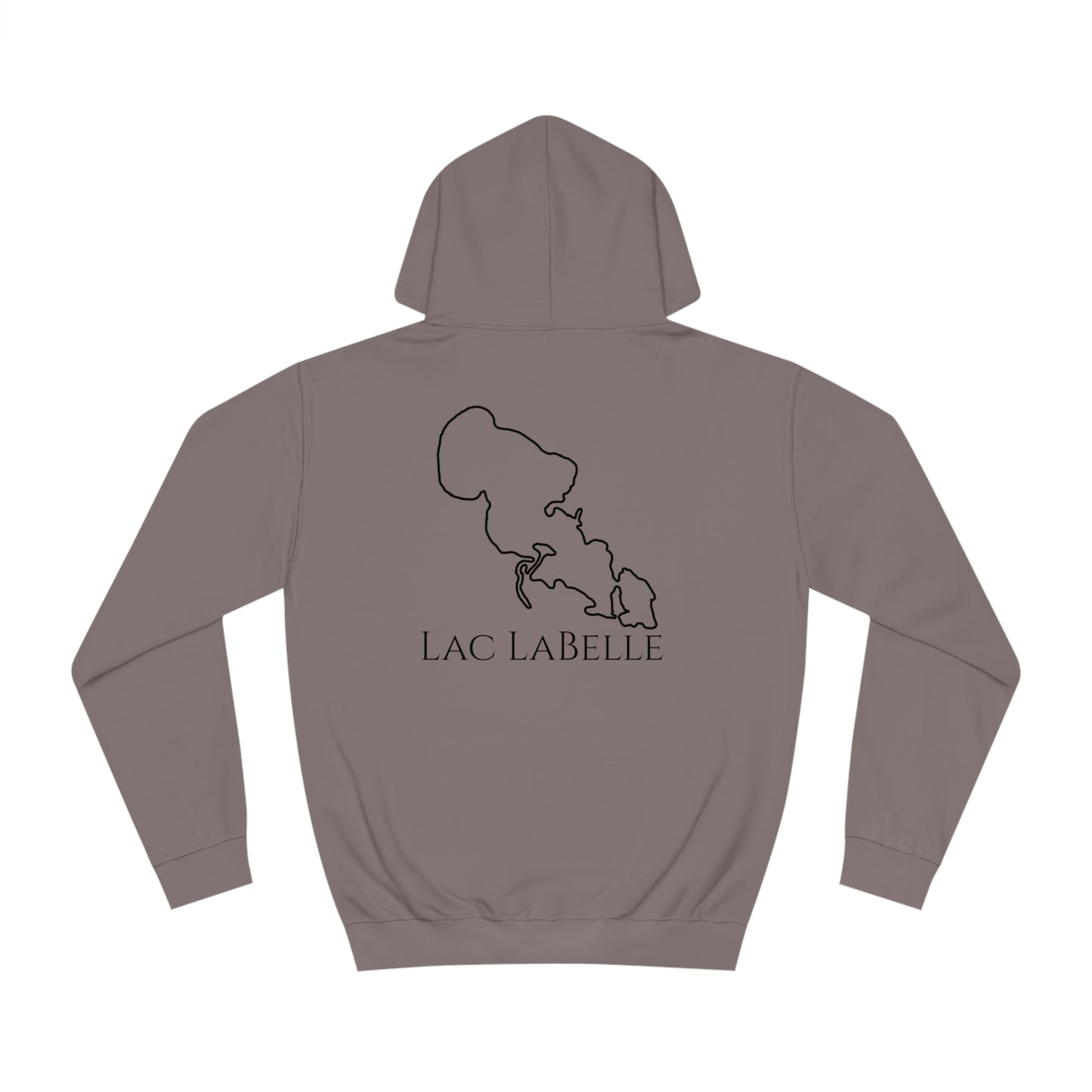 Trolling Motor Fishing Patch - Lac LaBelle Unisex Hoodie Medium Weight