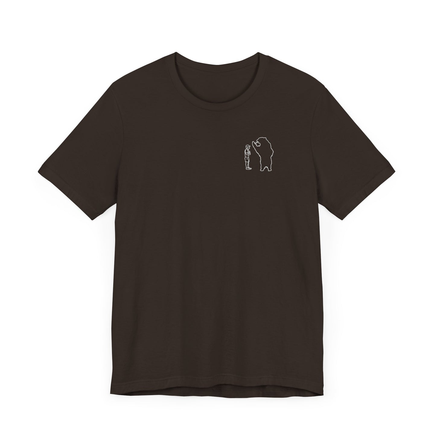 Papa Bear Yellowstone National Park Unisex Lightweight Short Sleeve Tee