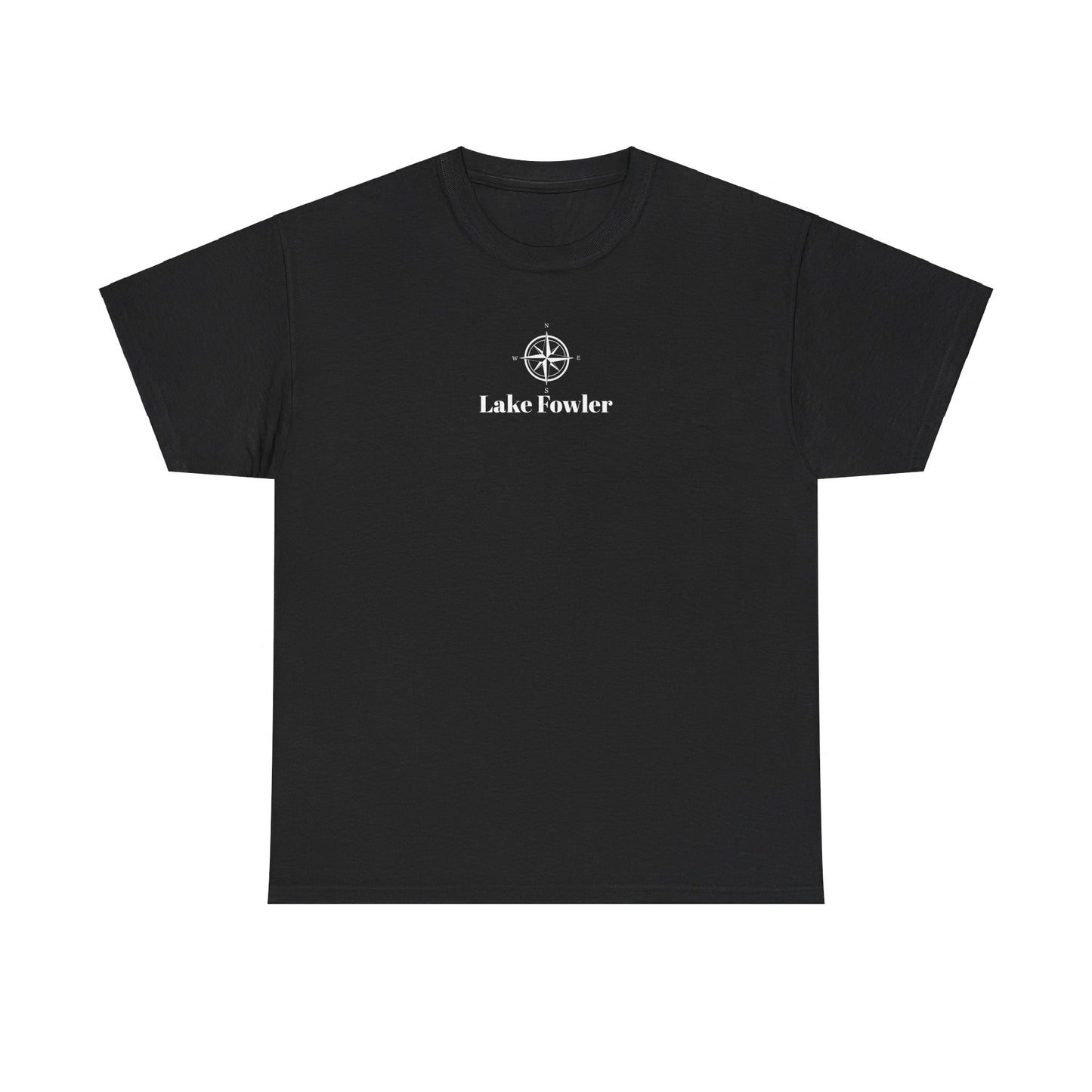 Lake Fowler Compass Rose Unisex Heavy Cotton Tee