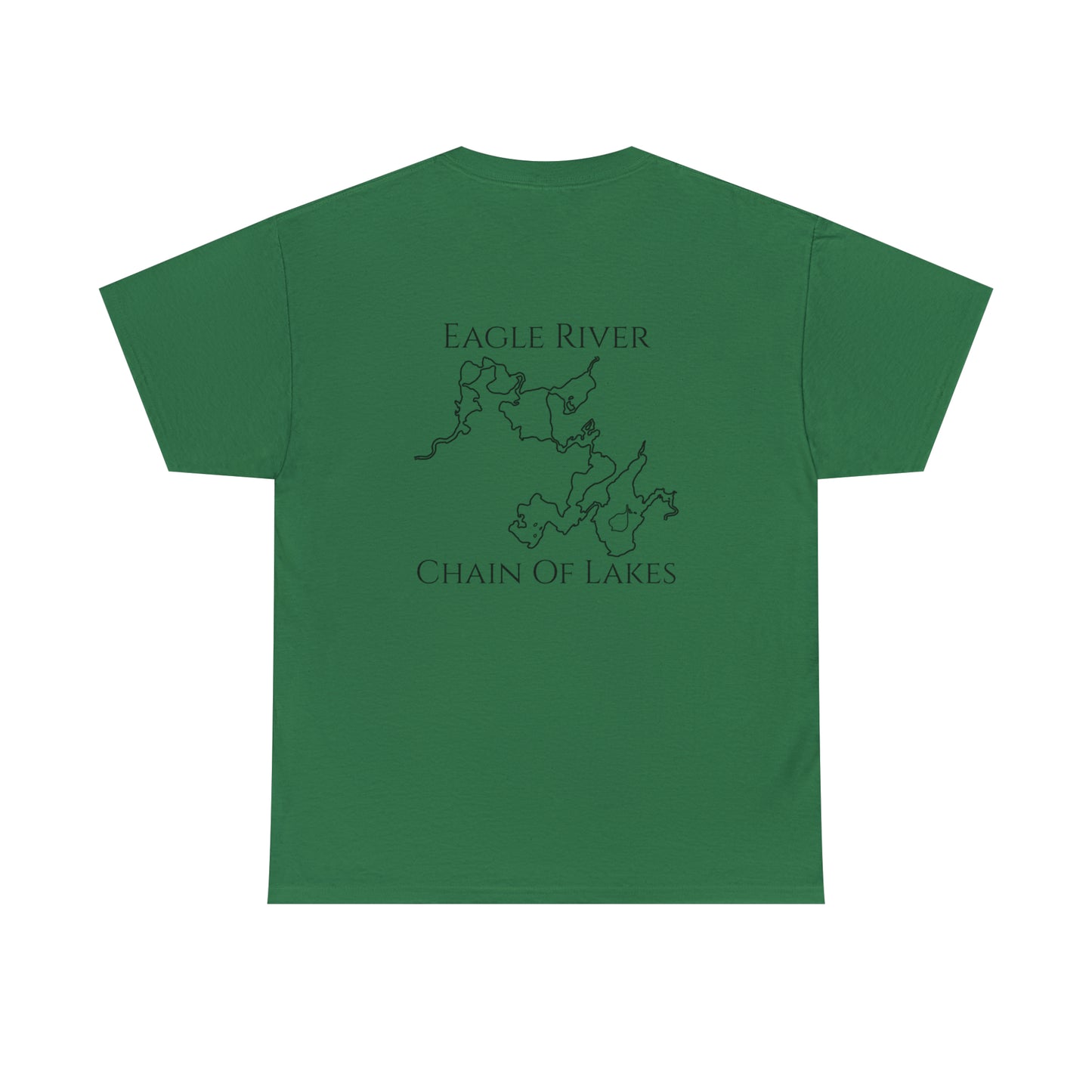 Eagle River Inner Tube Girl - Unisex Heavy Tee Shirt
