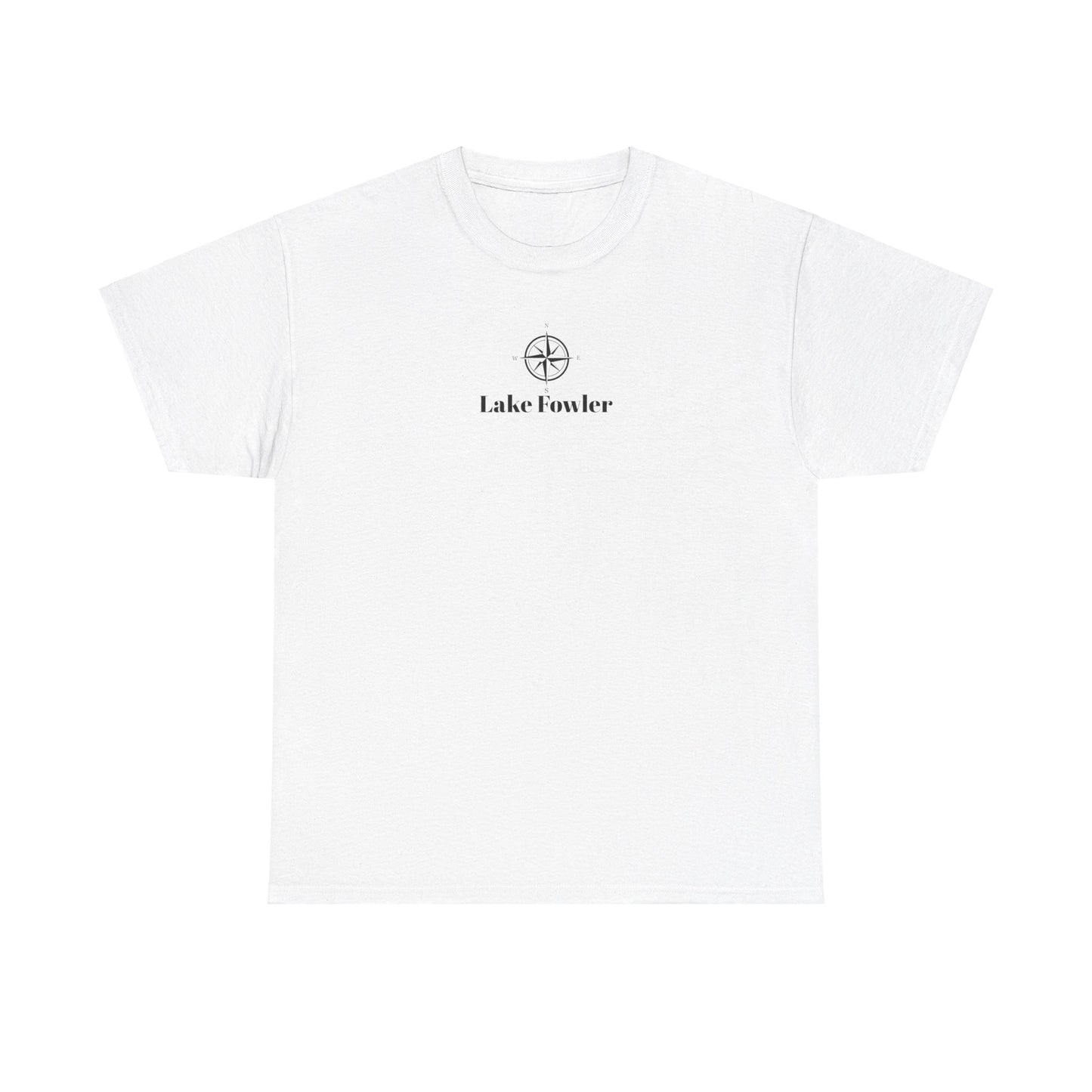 Lake Fowler Compass Rose Unisex Heavy Cotton Tee