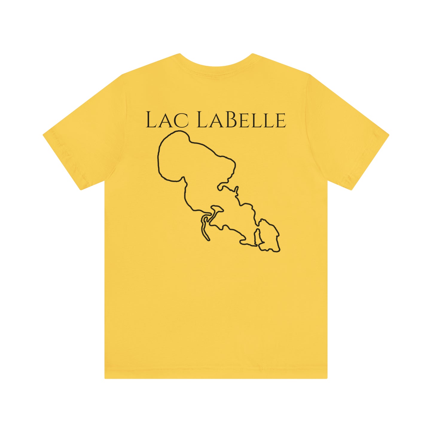 Bottle Patch - lac LaBelle Unisex Lightweight Short Sleeve Tee