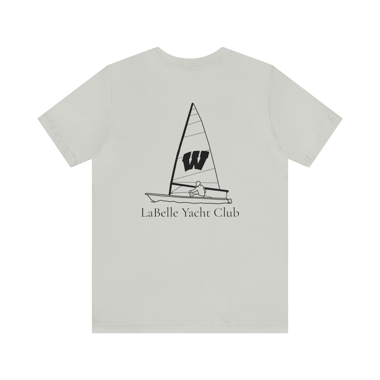 LaBelle Yacht Club Wisconsin Sailing - Unisex Lightweight Short Sleeve Tee