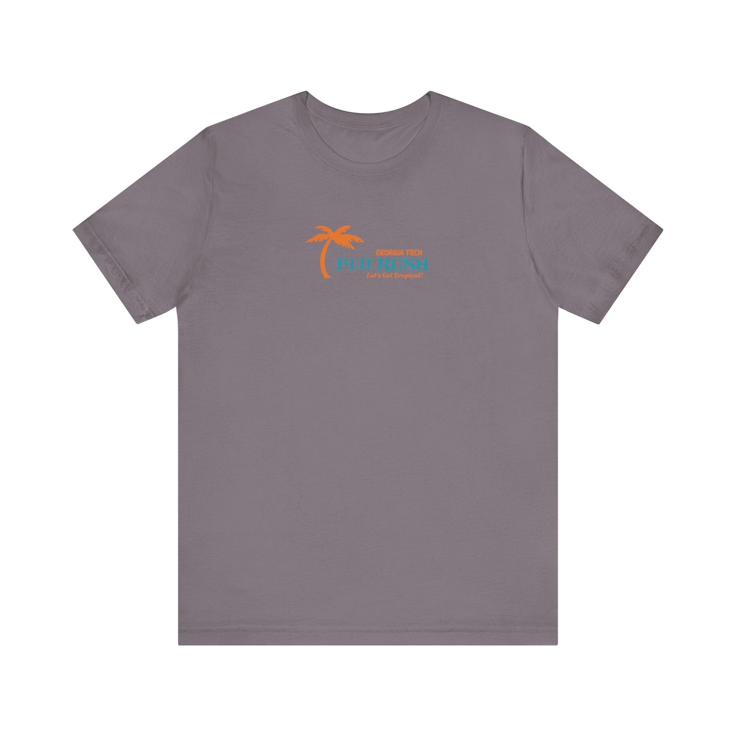 Georgia Tech Fiji Rush Unisex Lightweight Short Sleeve Tee